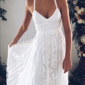 Lace wedding dress